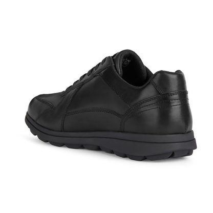 Men's lace-up leather sneakers - Image 3