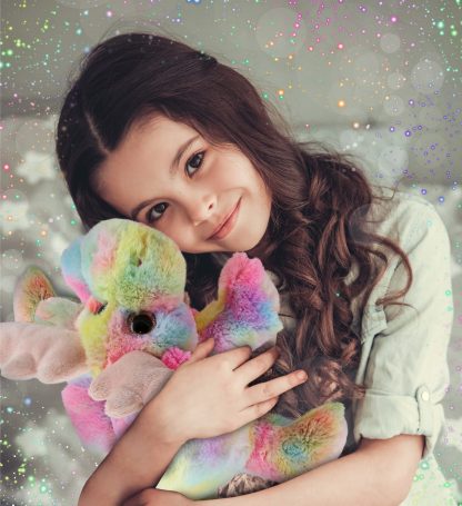 Rainbow Reindeer Plush - Image 5