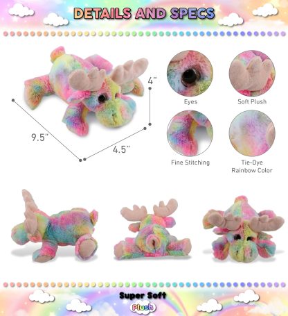 Rainbow Reindeer Plush - Image 2