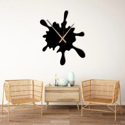 Abstract ink wall clock - Image 6