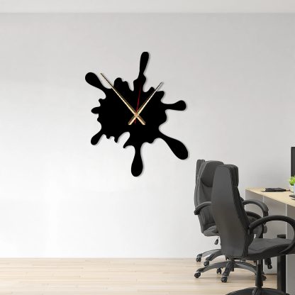 Abstract ink wall clock - Image 4