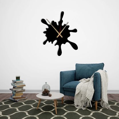 Abstract ink wall clock - Image 3