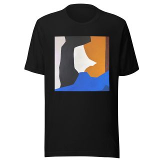 abstract art print T-shirt