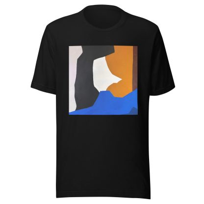 abstract art print T-shirt