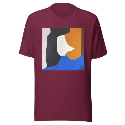 abstract art print T-shirt - Image 2