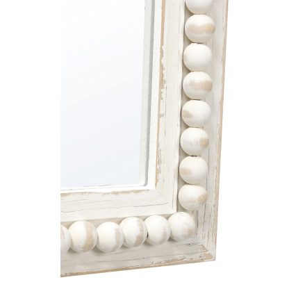 French pearl pattern decorative mirror - Image 2