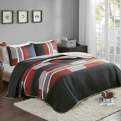 Sports Patchwork Quilt Cover - Image 8
