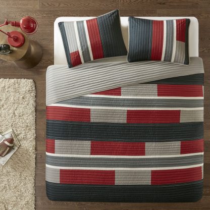 Sports Patchwork Quilt Cover - Image 6