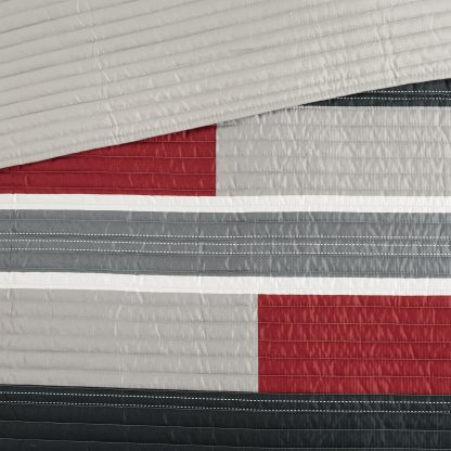 Sports Patchwork Quilt Cover - Image 3