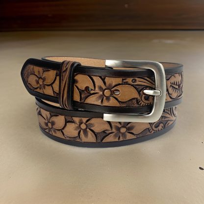 Vintage carved belt - Image 6