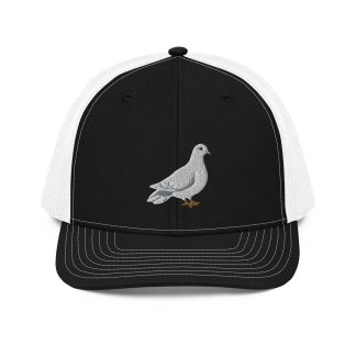 Dove embroidered mesh baseball cap