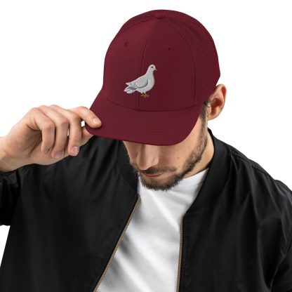 Dove embroidered mesh baseball cap - Image 3