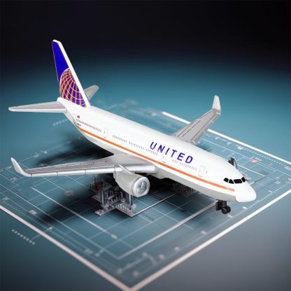 United Airlines aircraft model - Image 5