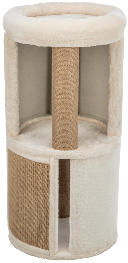Cylindrical cat climbing frame