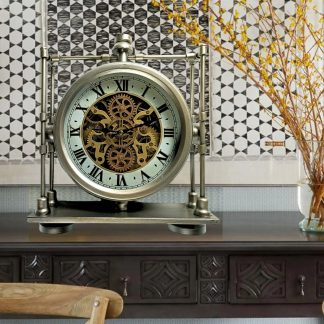 Retro industrial style clock