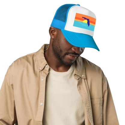 Florida Sunset Mesh Baseball Cap - Image 5