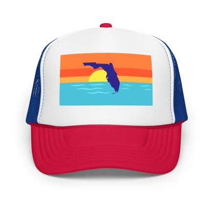 Florida Sunset Mesh Baseball Cap - Image 2