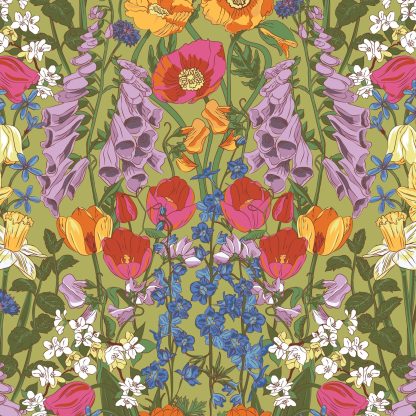 Field and Flowers Quilted Tote - Image 6