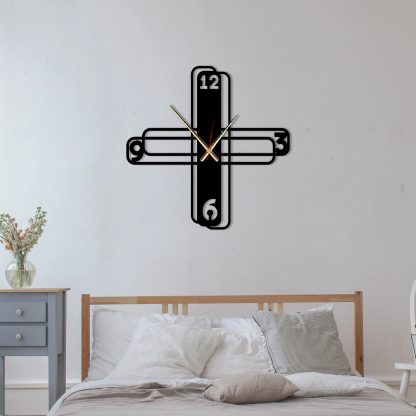 Deconstructionist Cross Wall Clock - Image 6
