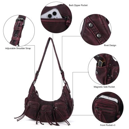 Vintage distressed tassel underarm bag - Image 10