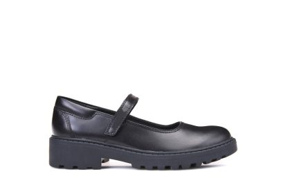 Women's Black Leather Mary Janes - Image 3