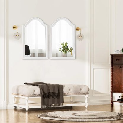 French aesthetic iron carved mirror - Image 5
