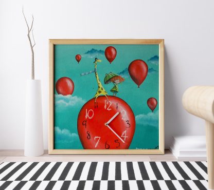 Childlike Art Wall Clock - Image 4