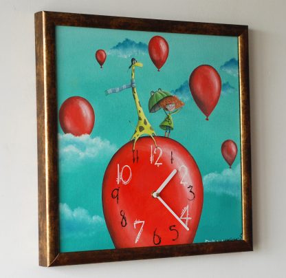 Childlike Art Wall Clock - Image 3