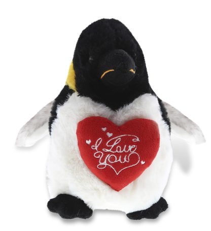 Love Penguin Plush Toy