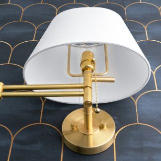 Retro elegant adjustable wall lamp