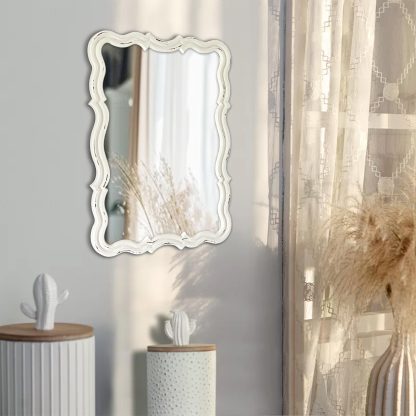 French carved decorative mirror - Image 6