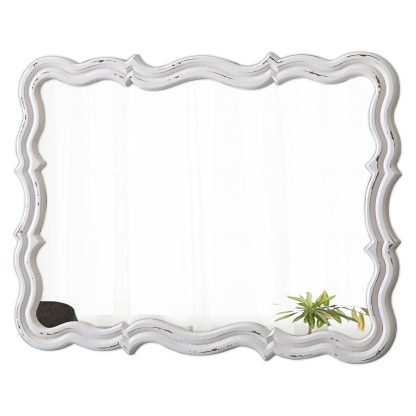 French carved decorative mirror - Image 5
