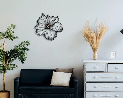 Hibiscus Wall Clock - Image 6