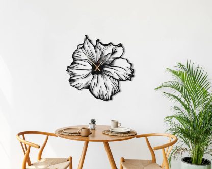 Hibiscus Wall Clock - Image 4