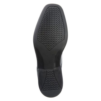 Men's black Oxford leather shoes - Image 3