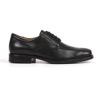 Men's black Oxford leather shoes - Image 2