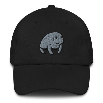 Manatee embroidered baseball cap - Image 6