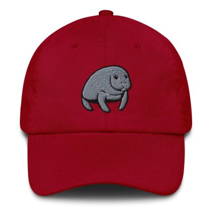 Manatee embroidered baseball cap - Image 4