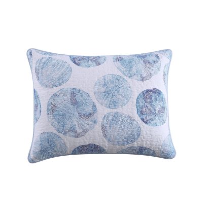 Seashell print three-piece bed cover set - Image 6