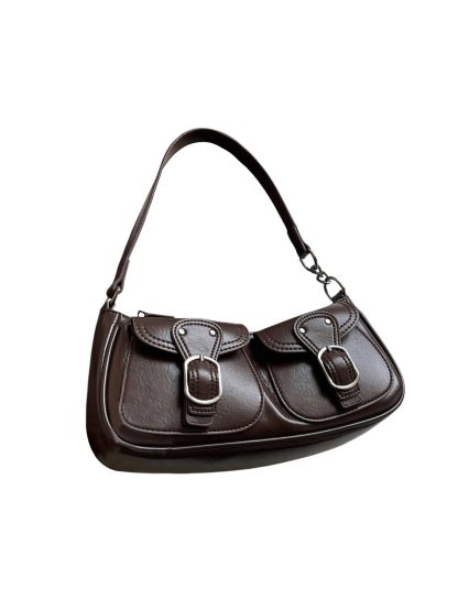 Vintage Buckle Underarm Bag - Image 4