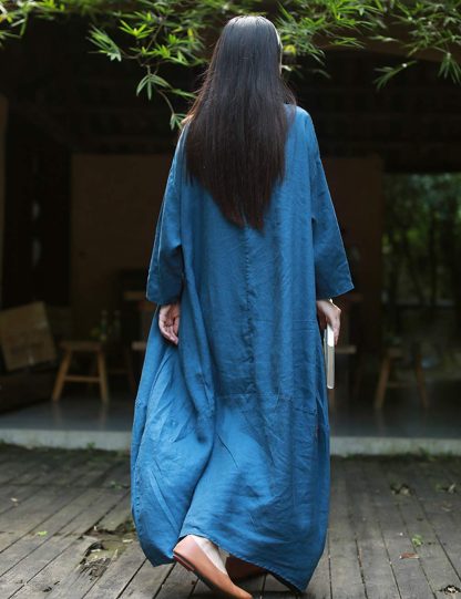 Retro loose robe - Image 2