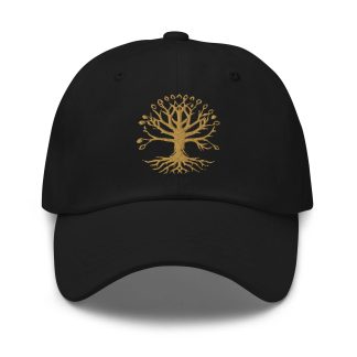 Tree of Life embroidered baseball cap