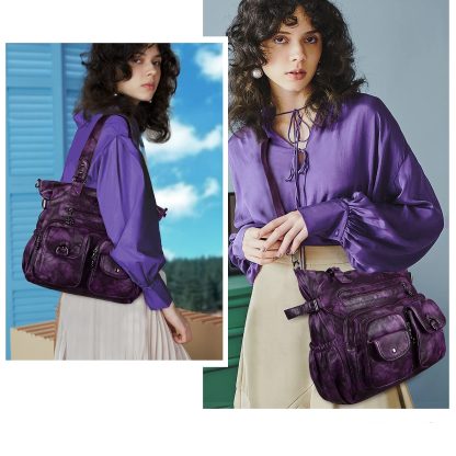 Gradient tie-dye style large-capacity women's bag - Image 7