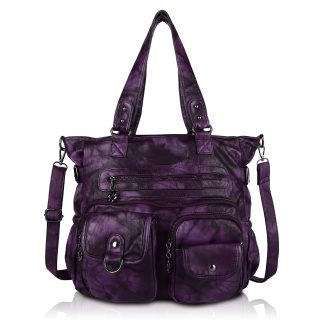 Gradient tie-dye style large-capacity women's bag