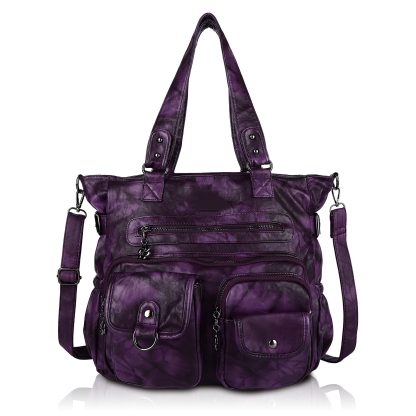 Gradient tie-dye style large-capacity women's bag