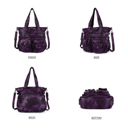 Gradient tie-dye style large-capacity women's bag - Image 4
