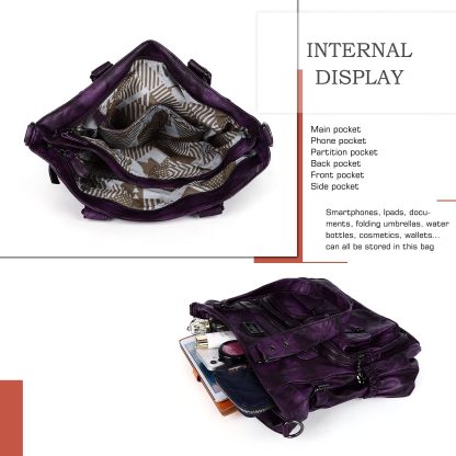 Gradient tie-dye style large-capacity women's bag - Image 2
