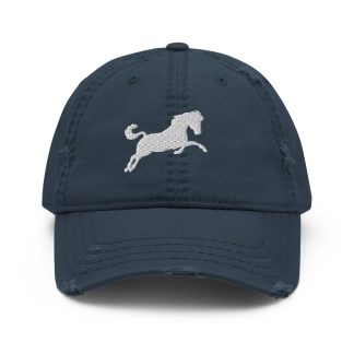 Distressed vintage hat