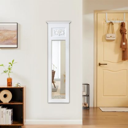 French carved dressing mirror