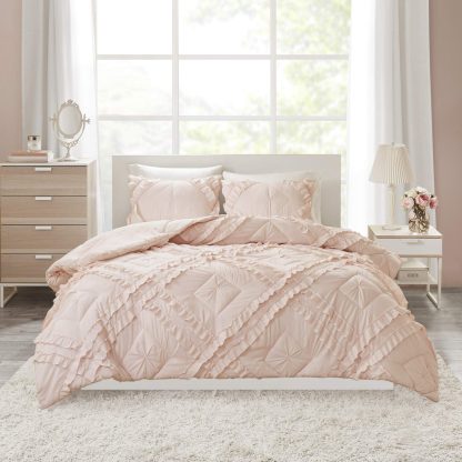 Pink Ruffle Bedding Set - Image 7